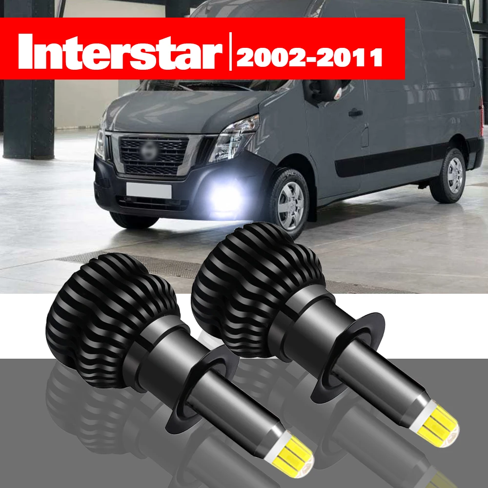 

For Nissan Interstar 2002-2011 2pcs LED Fog Light Accessories 2003 2004 2005 2006 2007 2008 2009 2010