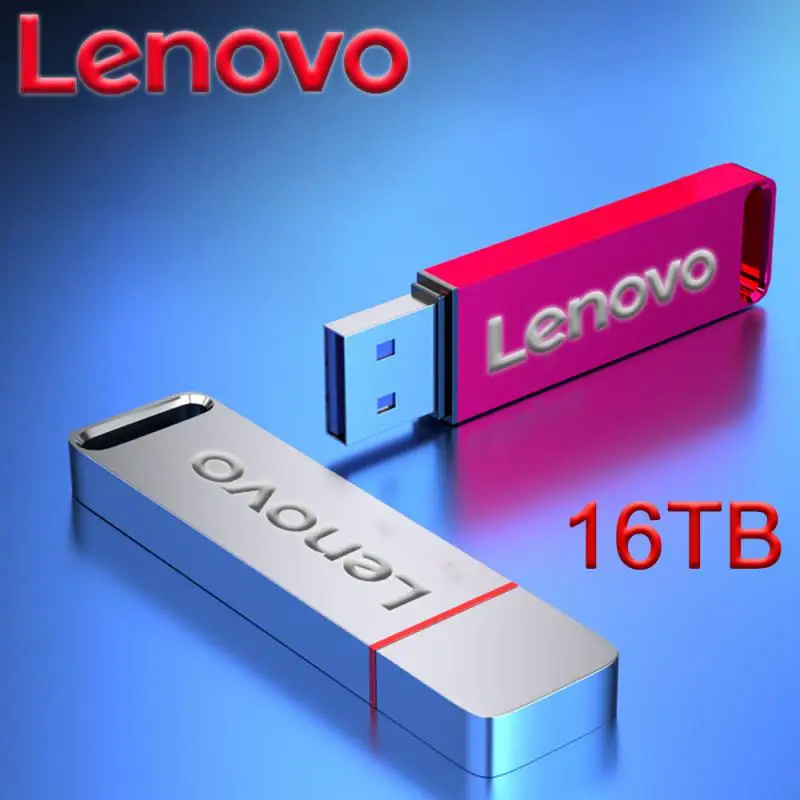 

Флеш-накопитель Lenovo 2 ТБ Usb 3,0 Металлический Высокоскоростной, 16 Тб