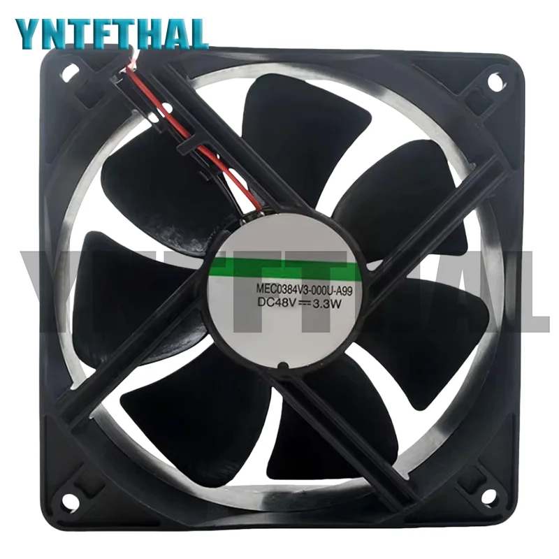 

Новый MEC0384V3-000U-A99 DC 48 В 3,3 Вт 0,069 А 12038 120*120*38 мм 2100 об/мин 2-проводной охлаждающий вентилятор