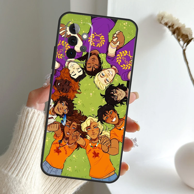 P-Percy Jackson Cartoon Case For Samsung Galaxy A54 A53 A34 A33 A13 A23 A31 A51 A71 A12 A22 A32 A52 A50 A52S Cover