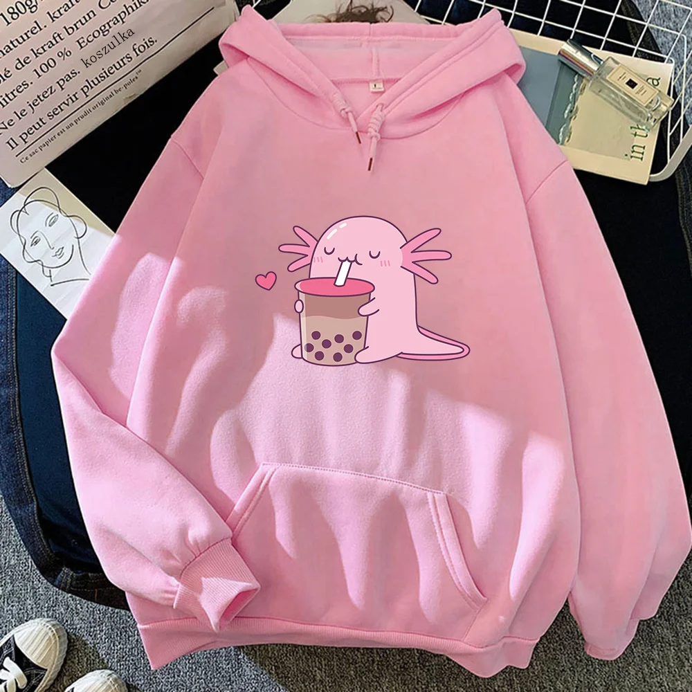 Axolotl hoodies women 2023 y2k aesthetic anime anime clothing women aesthetic Hood