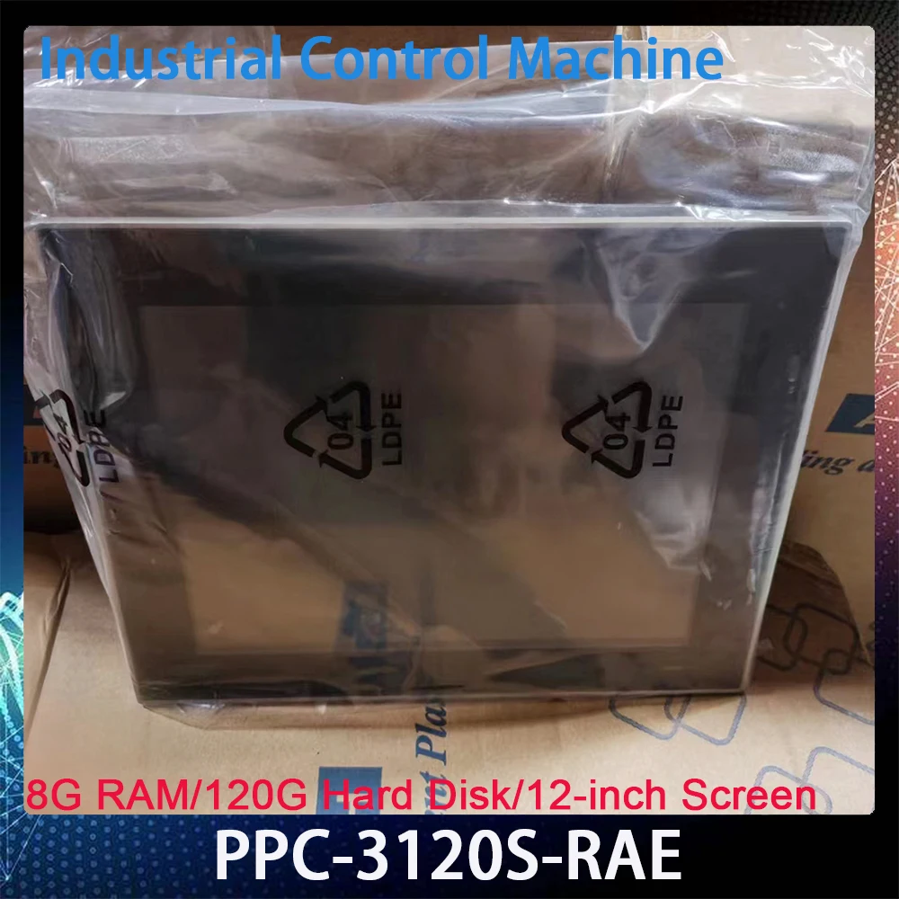 ل Advantech PPC-3120S-RAE 8G RAM 120G القرص الصلب شاشة 12 بوصة آلة التحكم الصناعي مع حقيقية Win10