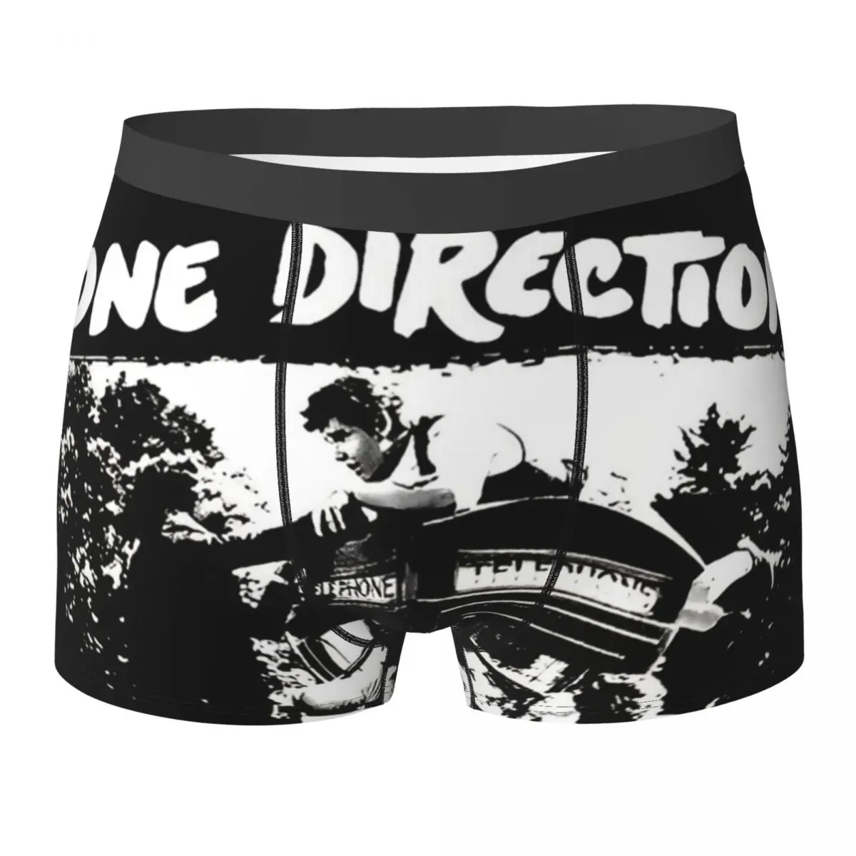 

Нижнее белье с логотипом 1D Ones Music And Directions, шорты-боксеры с принтом рок-группы, популярные мужские трусы, забавные шорты, трусы, идея подарка