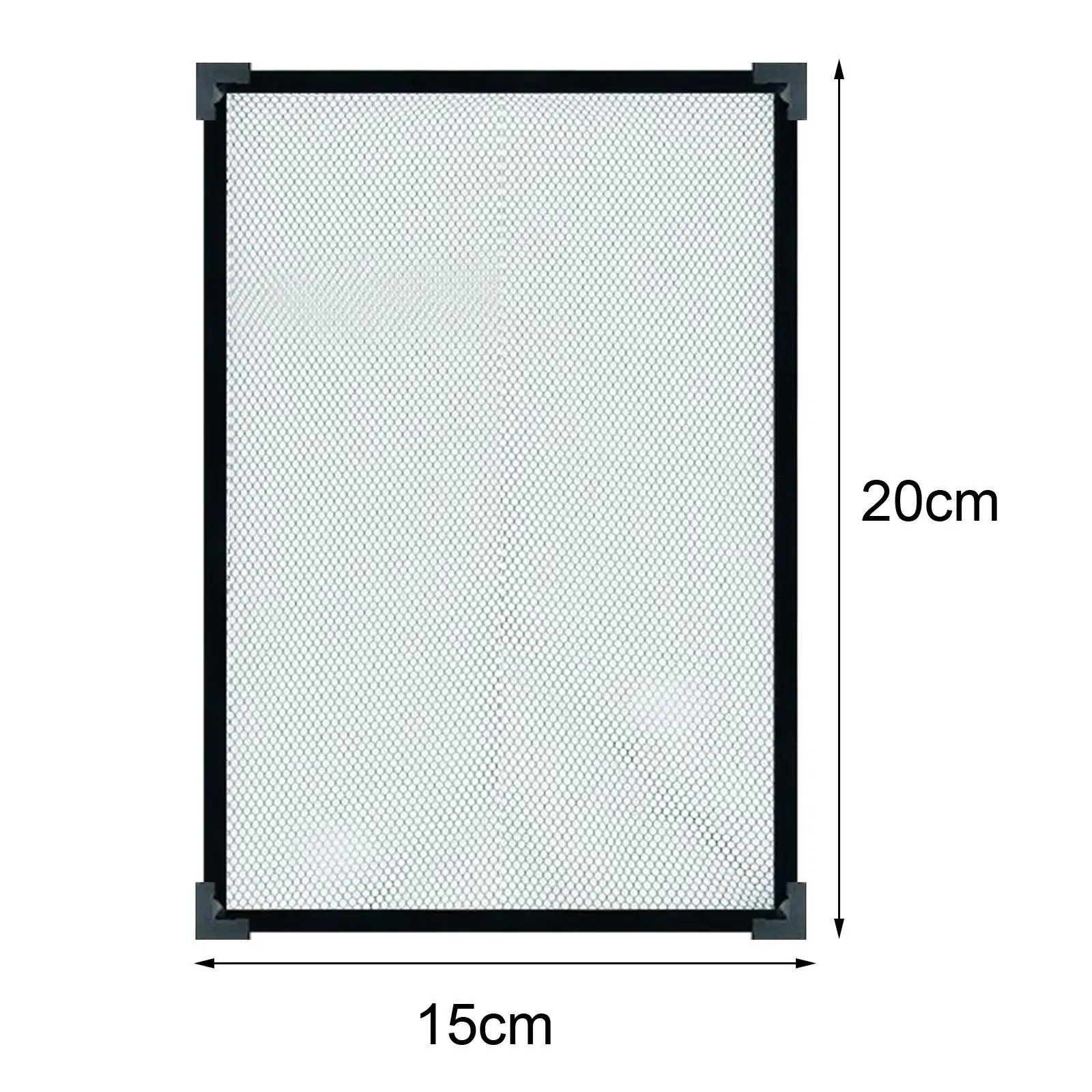 Fish Tank Lid Cover DIY Kits Magnetic Anti Jumping Aquarium Screen Top Cover Mesh Screen Protective Net Sturdy Accessory