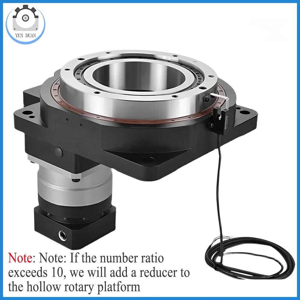 Hollow Rotating Platform Ratio 5-200:1 4 Axis/ 5 Axis/ R Axis High Precision,eplace Cam indexer/ DD motor for Cutting Tables CNC