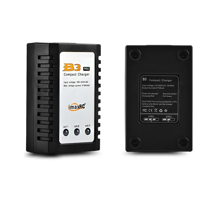 B3 شاحن برو نموذج طائرة نموذج باخرة بطارية ليثيوم شحن بسيط 7.4 فولت 11.1 فولت 2S-3S شاحن التوازن