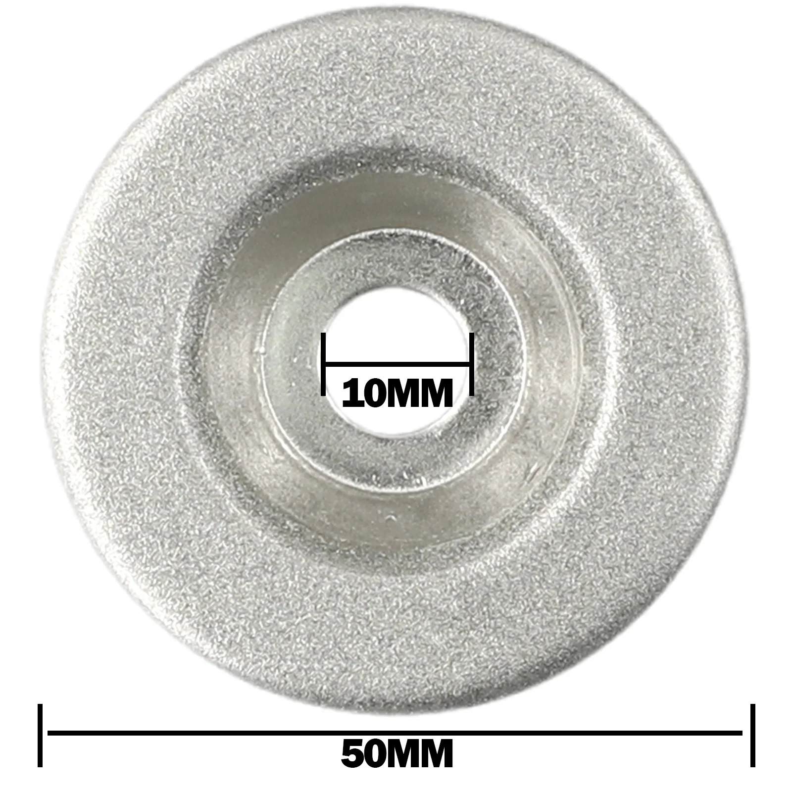 1 Uds. Disco amoladora circular de grano 180 de muela de diamante de 50mm y 2 pulgadas para cortar barras de refuerzo/perrocas sobresaltantes