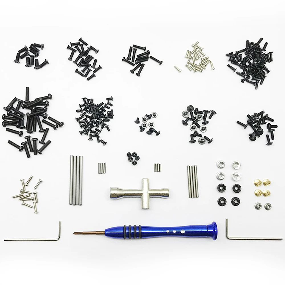 Imagem -06 - Parafuso Reparação Supplies Conjunto para Wltoys rc Car Tools Parafusos Box Kit m2 M2.5 m3 114 144001 Acessórios do Carro 316 Pcs