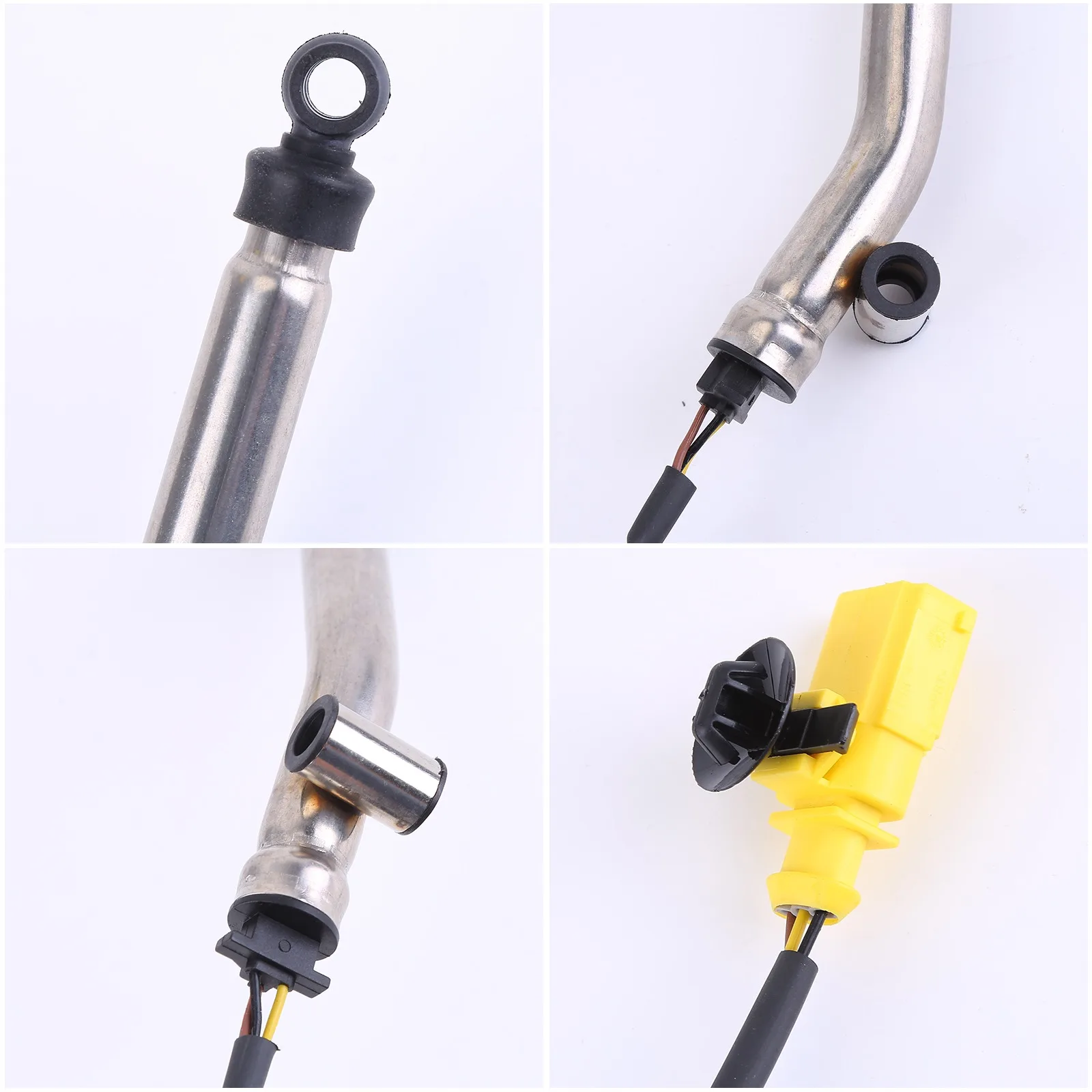 1Pair Front Hood Hinge Activator Engine Hood Bonnet Actuators Compatible for Tiguan 2016 - 2022 Replaces 5NA823823F 5NA823823E