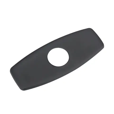 탭 베이스 패널 피쉬 테일 패널, 스테인레스 스틸 주방 수도꼭지 장식 커버, 베일 나방 플레이트, 6 인치, 1PC