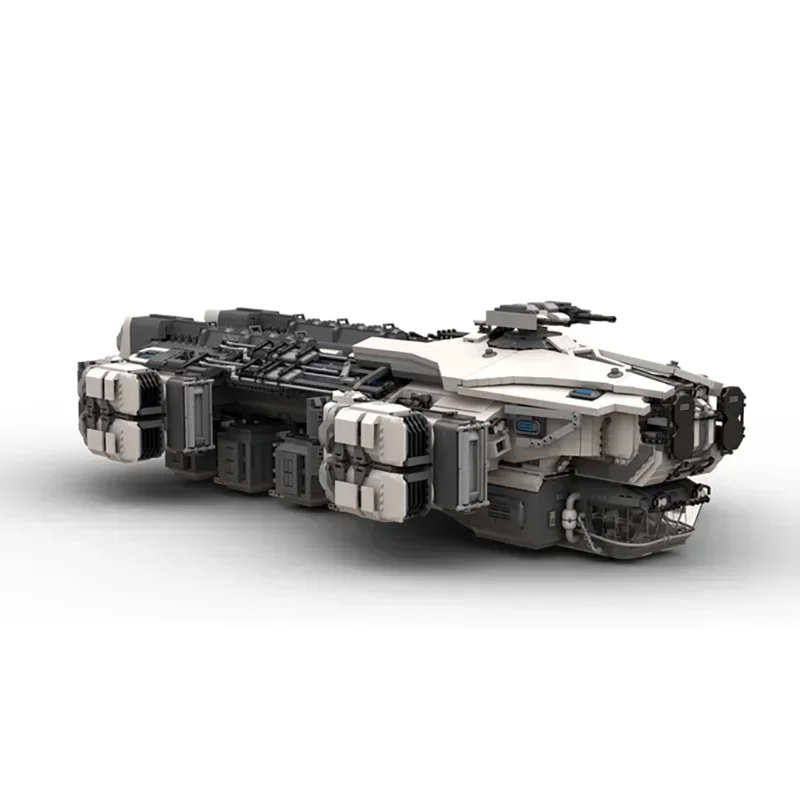 Berühmte Spiele Moc Bausteine Stern Citizener UCS Polar Farbe Argo Floß Modell Technologie Ziegel Raumschiff DIY Montage Spielzeug
