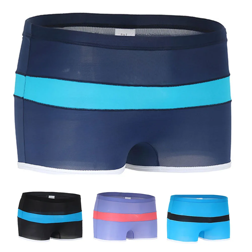 

Men Ice Silk Breathable Sexy Lingerie Gay Pouch Brazilian Underwear Underpants Men's Panties Boxershorts Trunks Men's Clothing