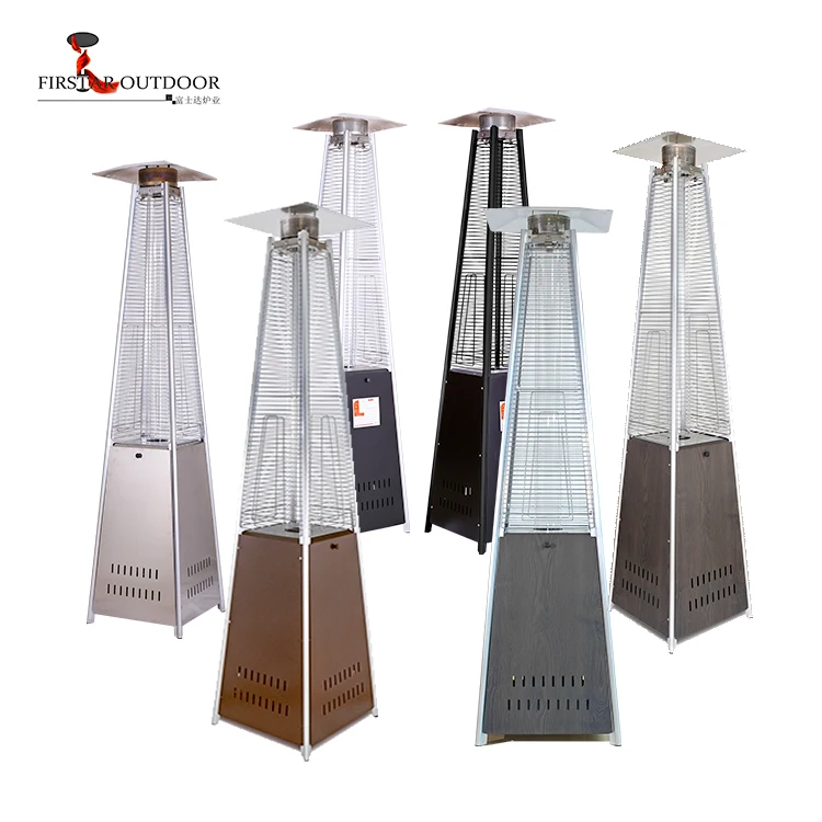 

CE BSCI ETL Tabletop Glass Tube Pyramid Equipment Patio Gas Outdoor Heaters