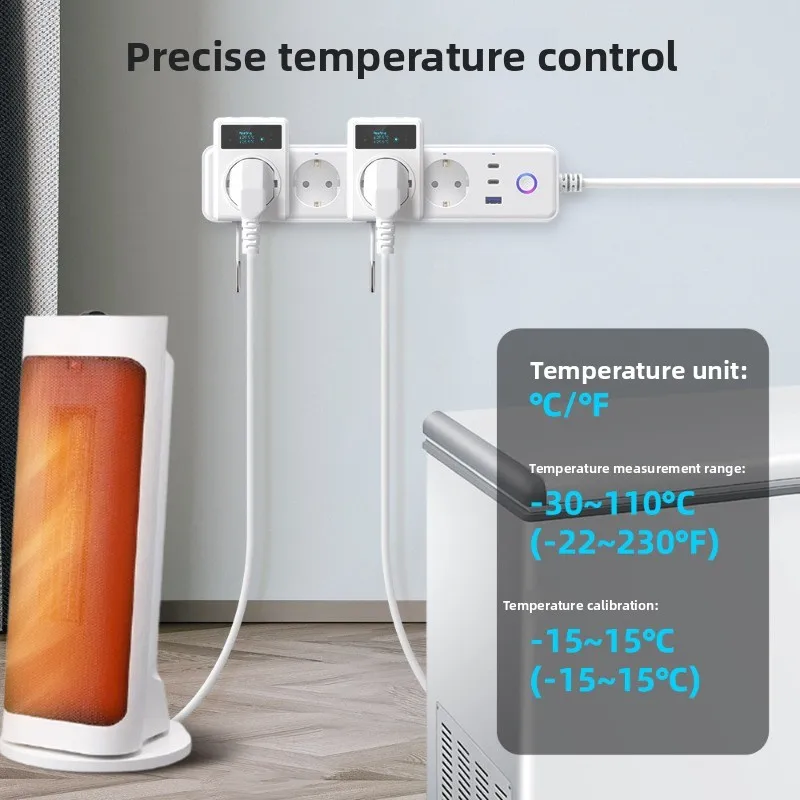 ذكي التحكم في درجة الحرارة المقبس APP دورة عن بعد توقيت الدفيئة حمام سباحة مقبس التحكم في خزان الأسماك #3