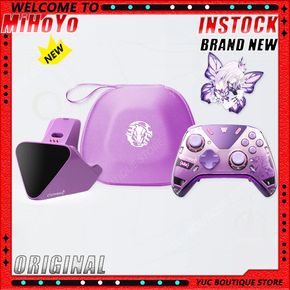 Nuevo miHoYo Honkai Star Rail Castorice APEX 5 Elite Gamepads inalámbrico Gamepad fuerza comentarios Bluetooth controlador de juego Smartphone