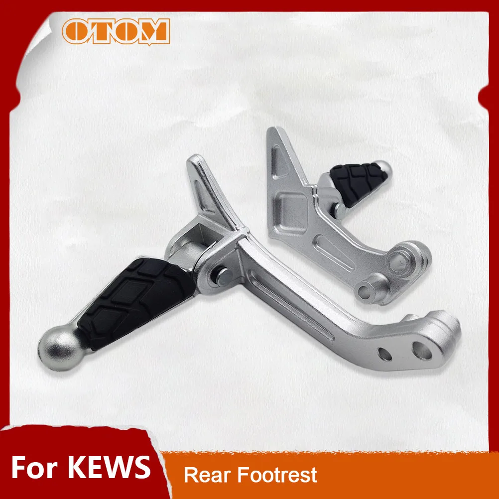 

OTOM Motorcycle Rear Sets Footrests Foot Rests Pegs Pedals Foldable For KEWS K16 HENGJIAN Pit Dirt Bike Modified Accessory Parts