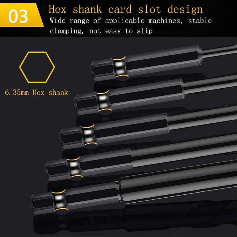 8 Máy Tính Bê Tông Bit Bộ Mũi Khoan Chút Cho Gạch Men Gạch Nhựa Và Gỗ Hợp Kim Vonfram Cuttingedge Oxynitriding Quá Trình