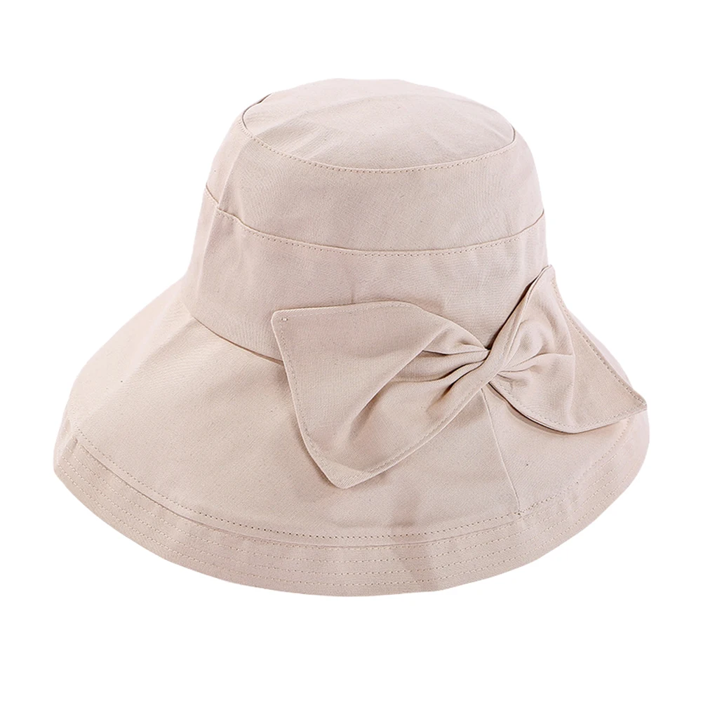 

Wide Brim Sun Hat Lightweight Cotton Linen Women Sunbonnet Foldable Protective UV Proof Summer Fashionable Headwear