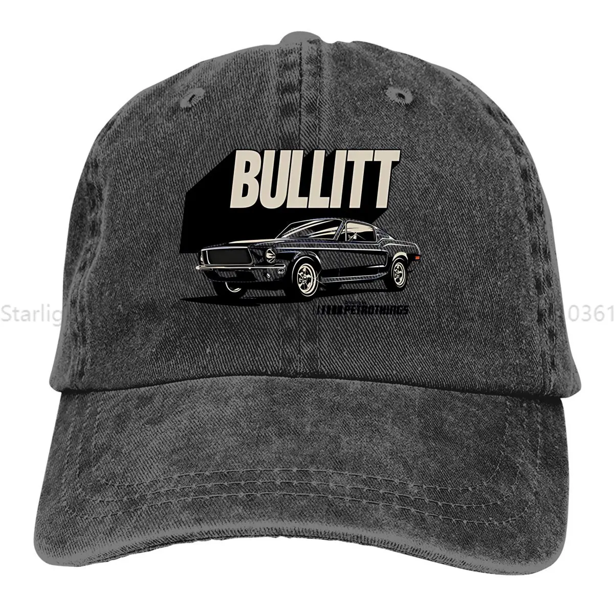 Summer Cap Sun Visor Bullitt Cool Hip Hop Caps Mustang Car Cowboy Hat Peaked Hats