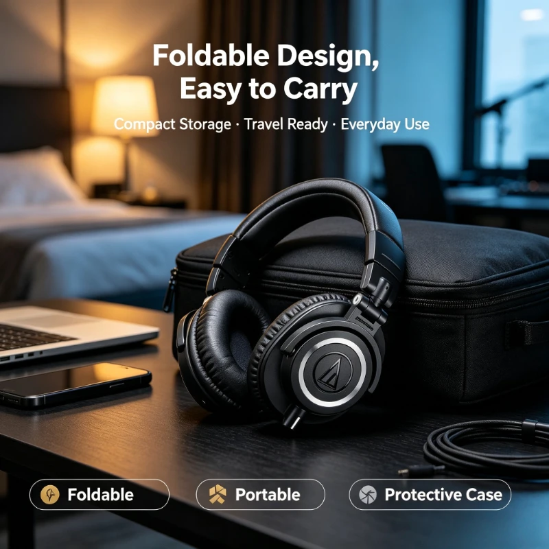 Audio-Technica ATH-M50X Over-E - Audio Technica Headphone Ath-M50X recensie en prijs