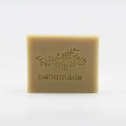 Oat Rice Low Temperature Cold Handmade Cleansing Bath Soap with Hand Gift Soaplogo