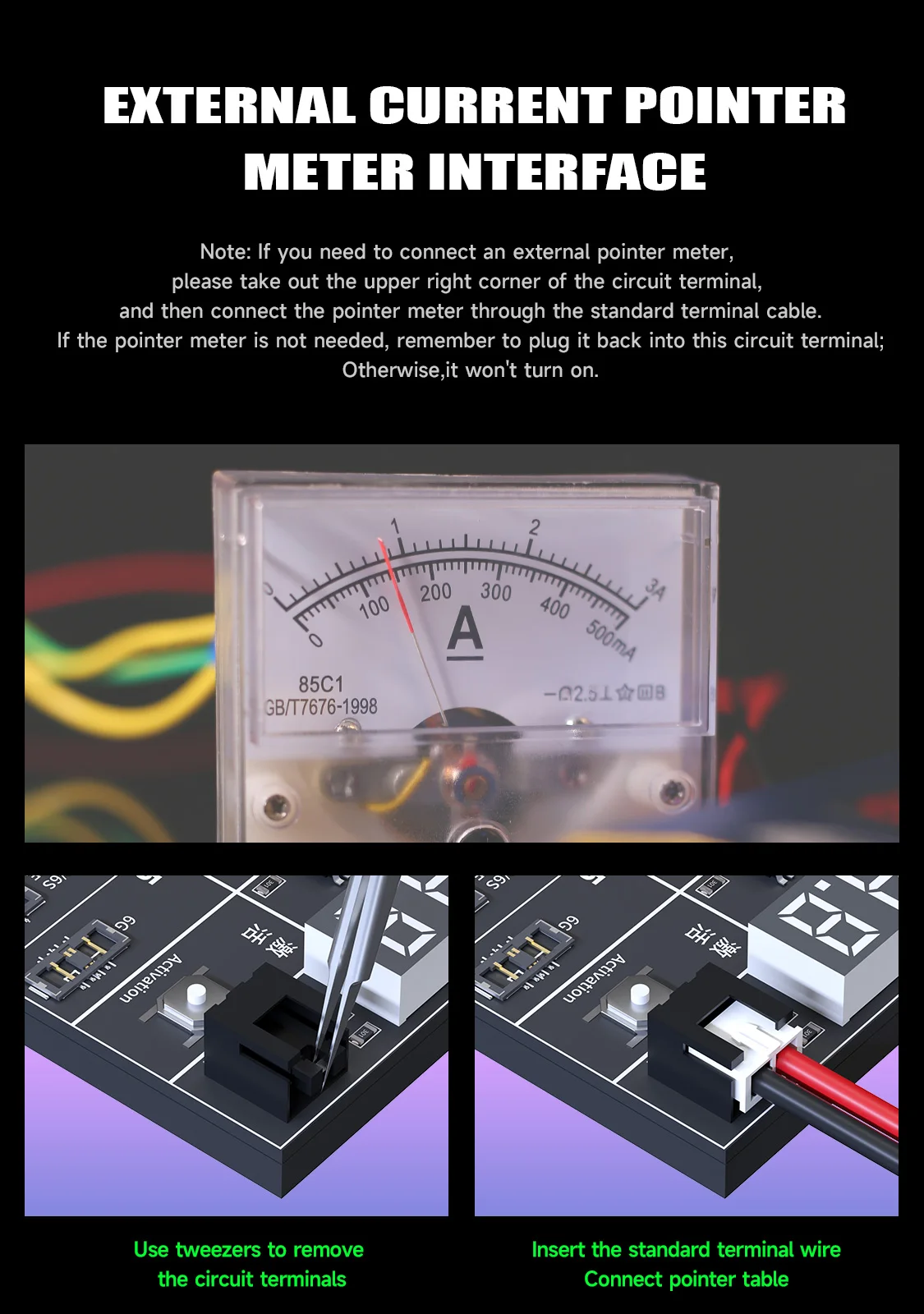 MECHANIC BA27+ Battery Tester for iPhone16/ 400+ Android Phones LED Display Multi Port Charger Repair Tool Stable Voltage Output