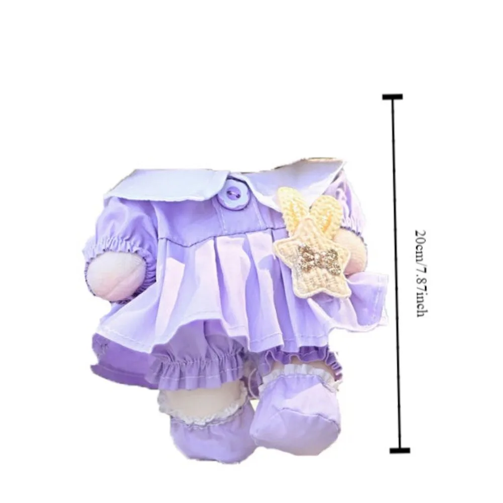 Trousers 20cm Cotton Doll Dress Princess Dress Multi Color Cotton Doll Clothes Clothing Skirt Replacement Plush Toy Clothes