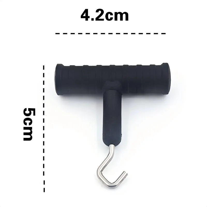 

Carp Fishing Hair Rig Making Puller Knot Tool 2/5/10 Pcs Stainless Steel Hooklink Knotting Equipment with Hook Accessories