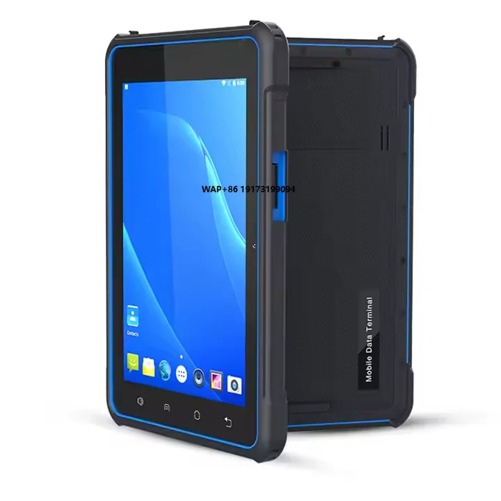 8 Inch Android10 IP67 Waterproof Industrial Rugged 4G LTE Tablet PC 8000mAh Lithium Polymer Battery MTK Octa Core 2GB 16GB NFC