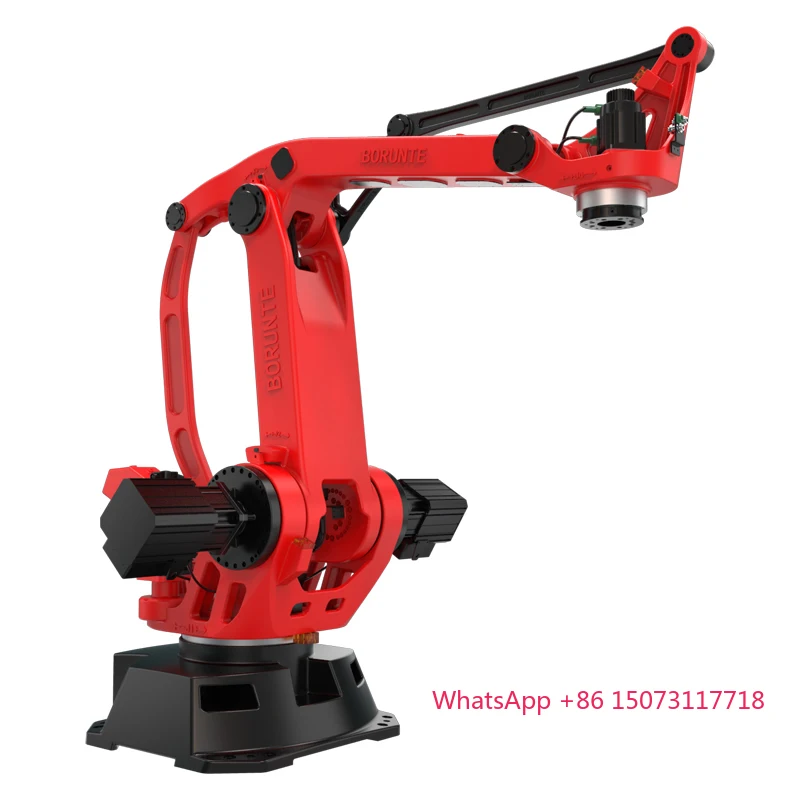 BORUNT Bras de robot industriel articulé à 4 axes – Charge utile élevée de 300 kg, portée de 2950 mm pour la manipulation de palétisme et le empilage