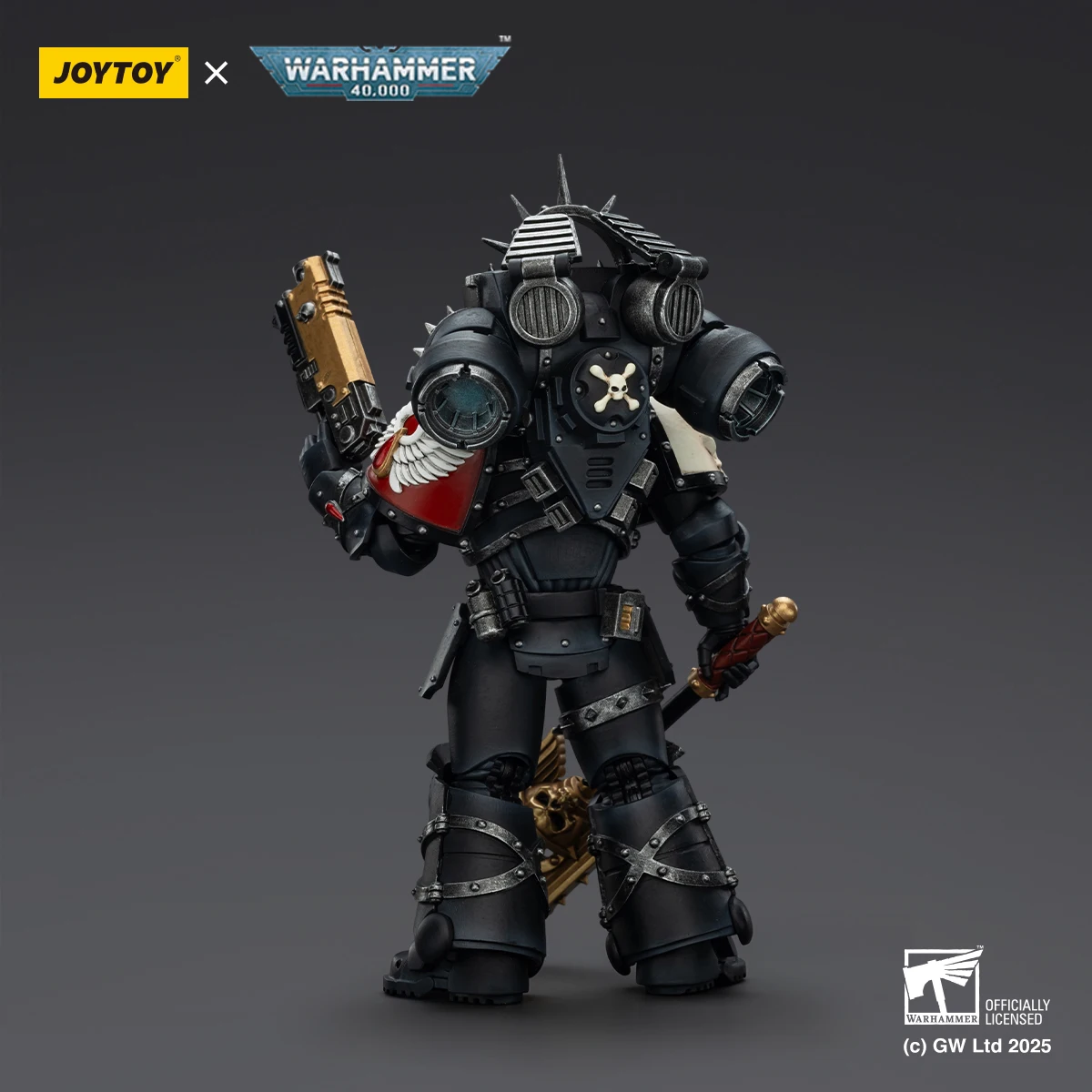 

JOYTOY Warhammer【Pre-sale】 40K Blood Angels Lemartes with Jump Pack Blood Crozius and Absolver Bolt Pistol 1/18 Action Figure