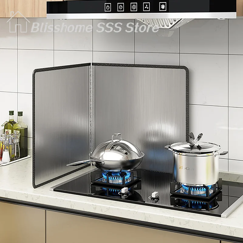 【S】Oil Splatter Guard Grease Splatter Screen for Frying Splatter Guard Stainless Steel Splatter Screen Gas Stove Oil Splash