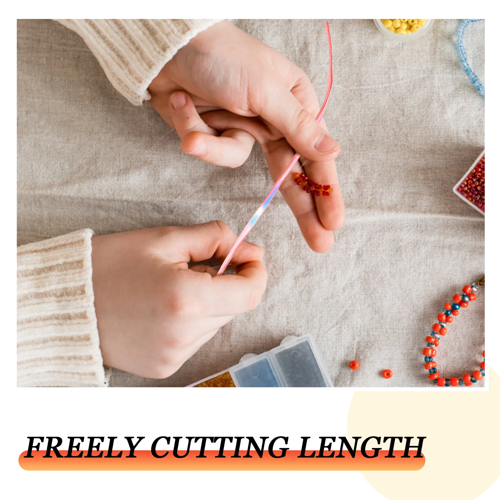 1Set Lanyard String for Crafts Making Colorful Plastic Lanyard Strings DIY Bracelet Rope Hand Woven Craft Material Kit