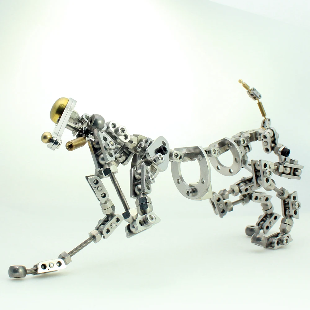 High quality stainless steel animal armature dog armature skeleton for stop motion