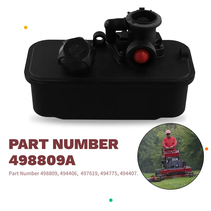 HRBAJ-499809 المكربن الجمعية Carb ل بريجز & ستراتون 498809A 494406 خزان الوقود جزازة جزازة العشب الملحقات #4