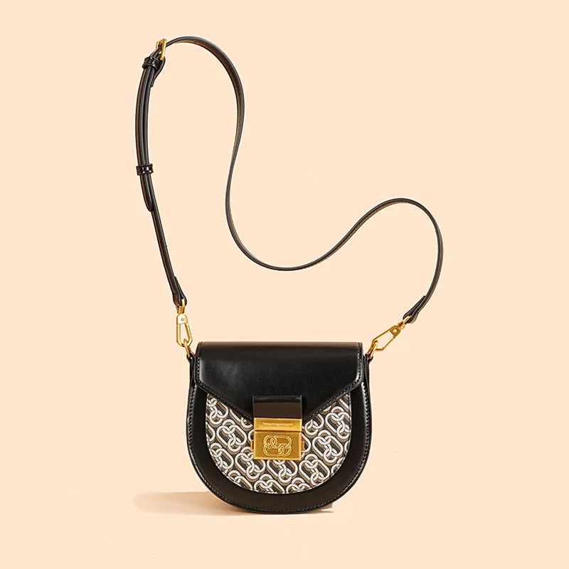 

2023 New women's saddlebag trend presbyopia purse and one shoulder bag and crossbody bags for women