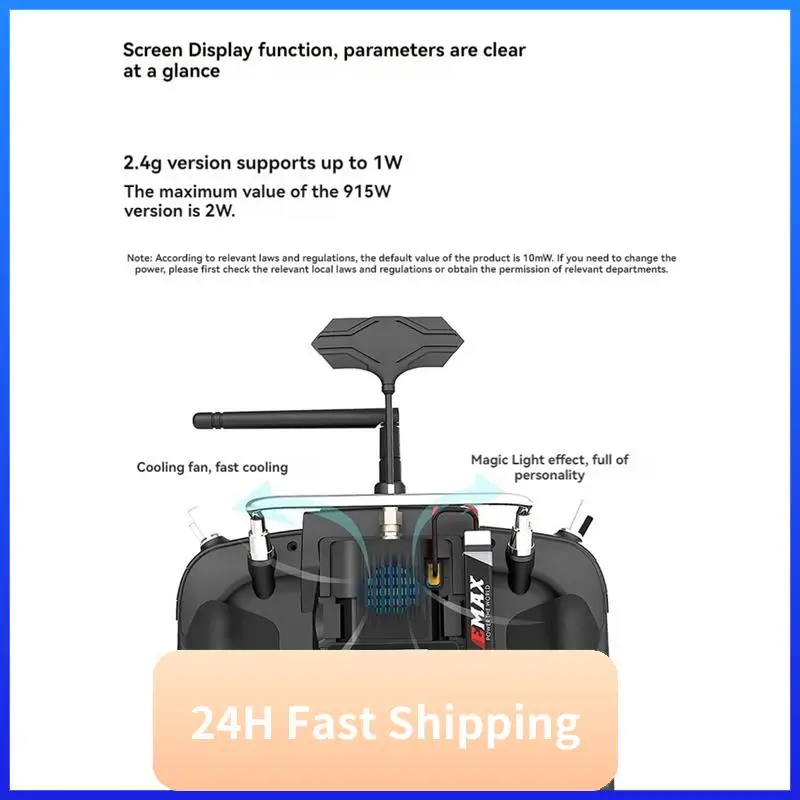 

T30C новый для EMAX Aeris Link RX TX 1 Вт приемник + комплект передатчика с OLED-дисплеем для радиоуправляемого самолета FPV Drone ELRS