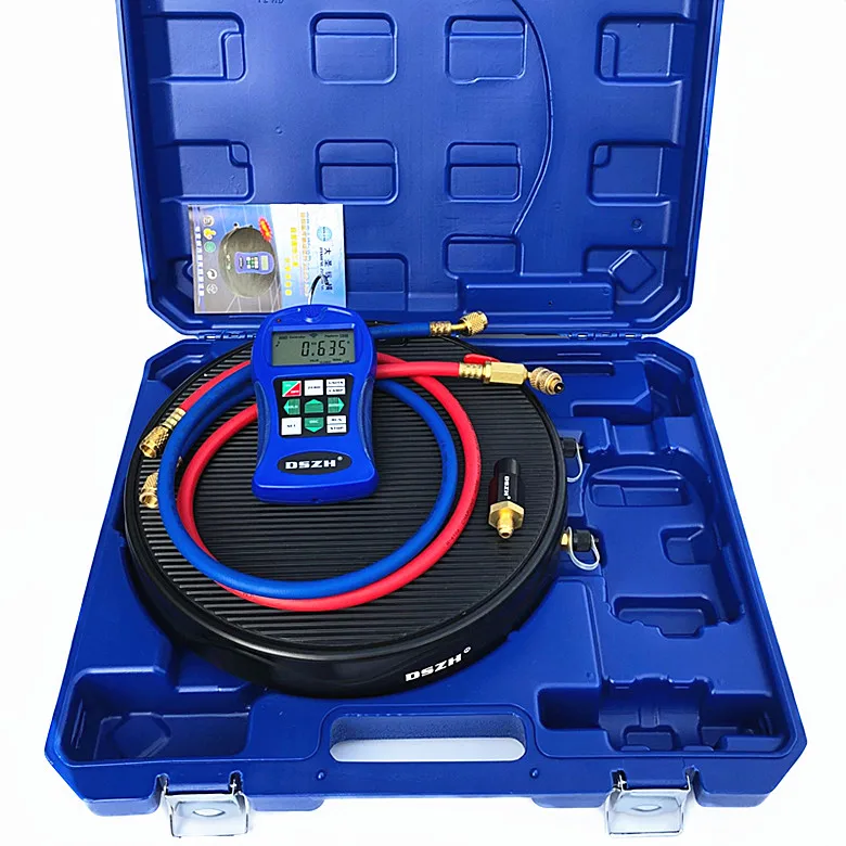 Rlectronic Refrigerant Charging Scale Refregeration Tool Refrigrant Filling Equipment DSZH WK-RF100 Refrigerant Charing Scale