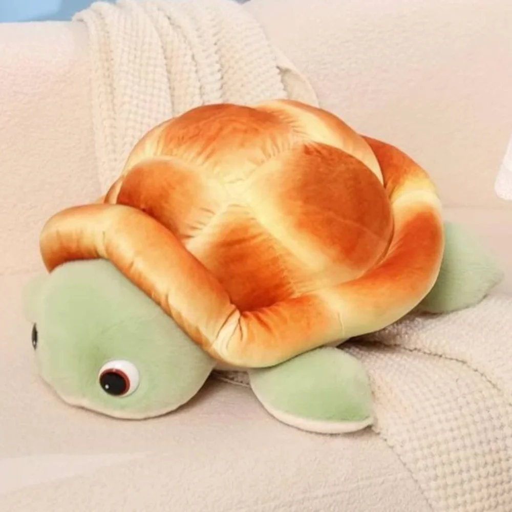 

Marine Animal Bread turtle Plush Toy Fluffy Stuffed Sea Turtle Stuffed Doll Cute Cartoon Animal Sea Turtle Pillow