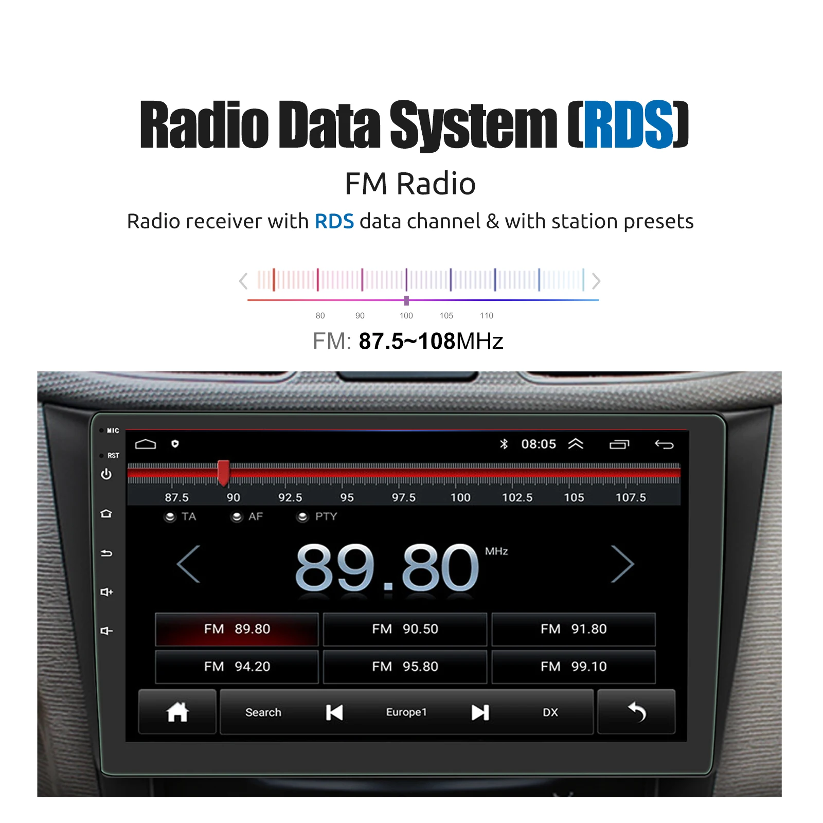 ESSGOO 7 9 10 Zoll Universal Autoradio 2GB Android Auto Carplay Auto-Stereo-Multimedia-Player GPS Autoradio Intelligente Fahrzeugsysteme – Detail 22