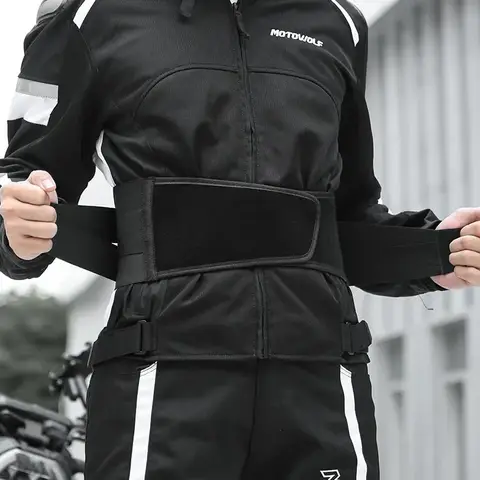 Motowolf Dirt bike Breathable Motorcycle Outfits Waist Belt Items for Unisex Back Protector Moto Biker Accessory Cycling Gurard