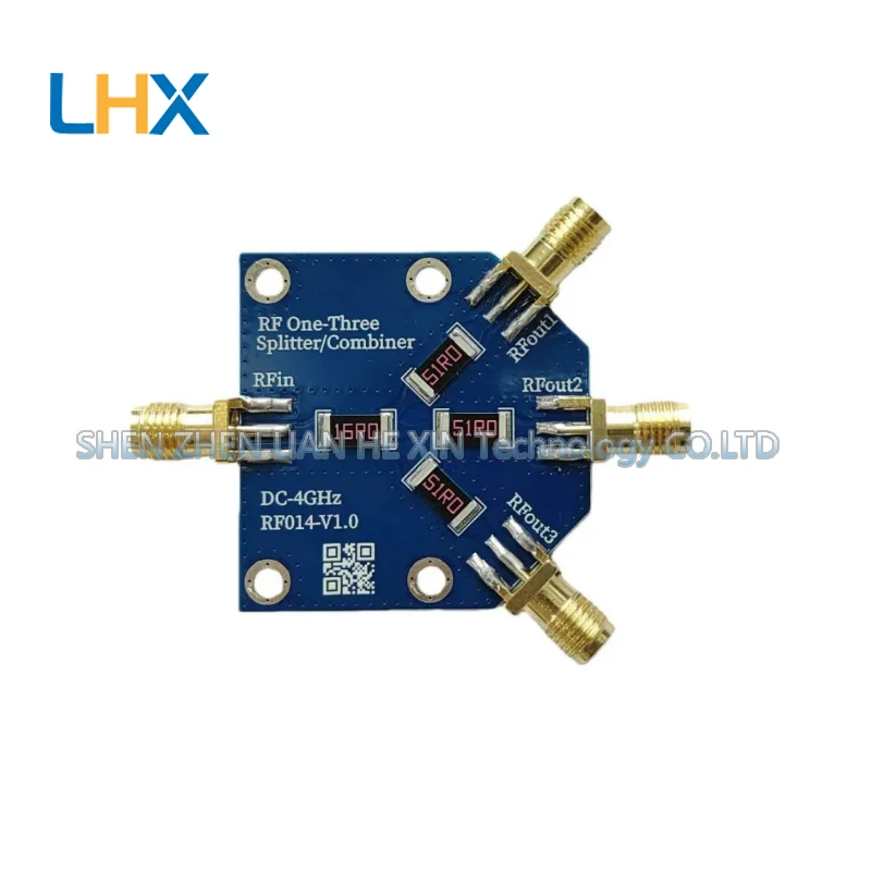 RF014 resistor one - three DC-4G power divider high power 2W combined path RF UAV navigation