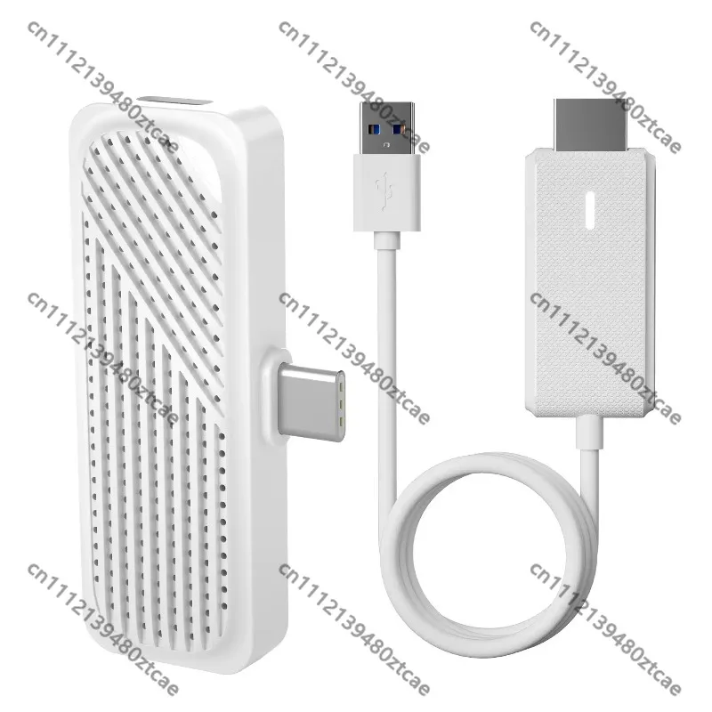 Compatible Video Transmitter Receiver Extender HD Audio Video Casting Adapter Plug‑and‑Play For Smartphone Laptop PC TV