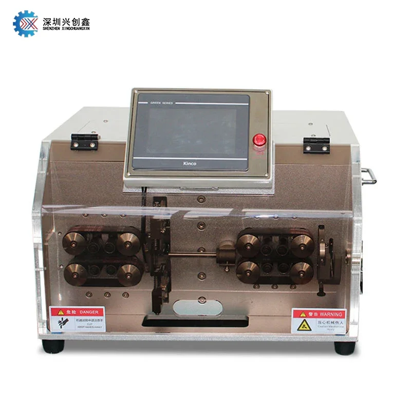 Automatic hard plastic PE Corrugated Tube cutting machine / Shrink pipe hose rubber cutter Enhanced  Type