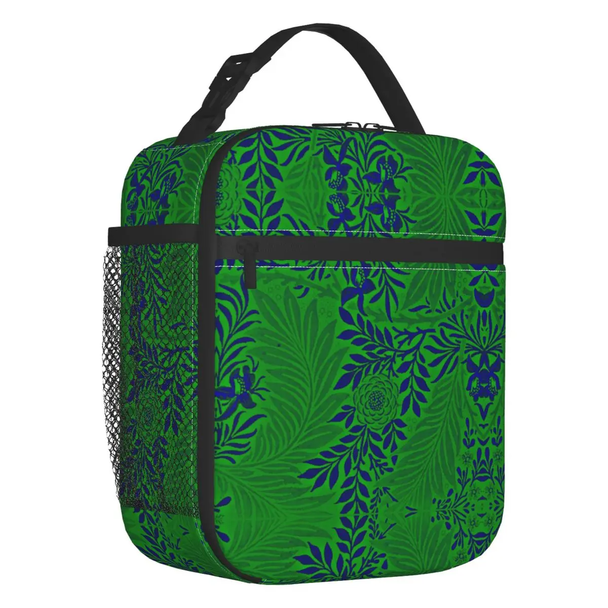 Custom William Morris Inspired Art Lunch Bag Women Warm Cooler Insulated Lunch Boxes for Adult Office