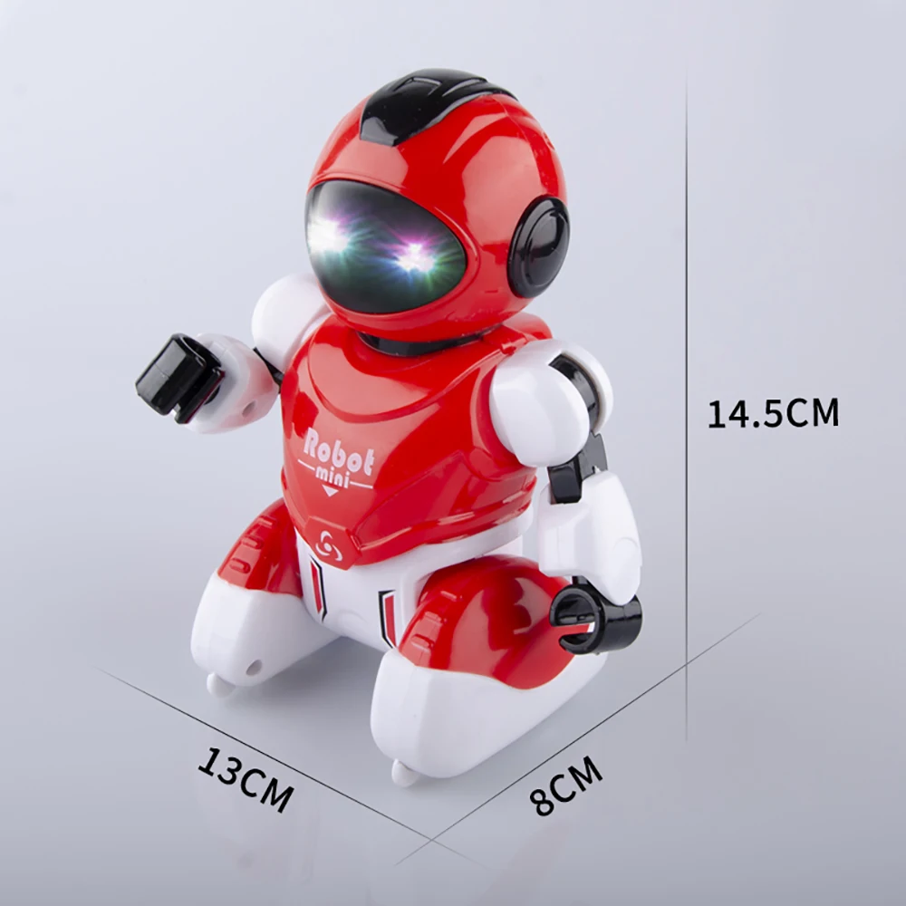 RC Robot Newest Remote Control Robot 822 Smart Walk Singing Dance Action Figure Gesture Sensor Toys Gift for Children