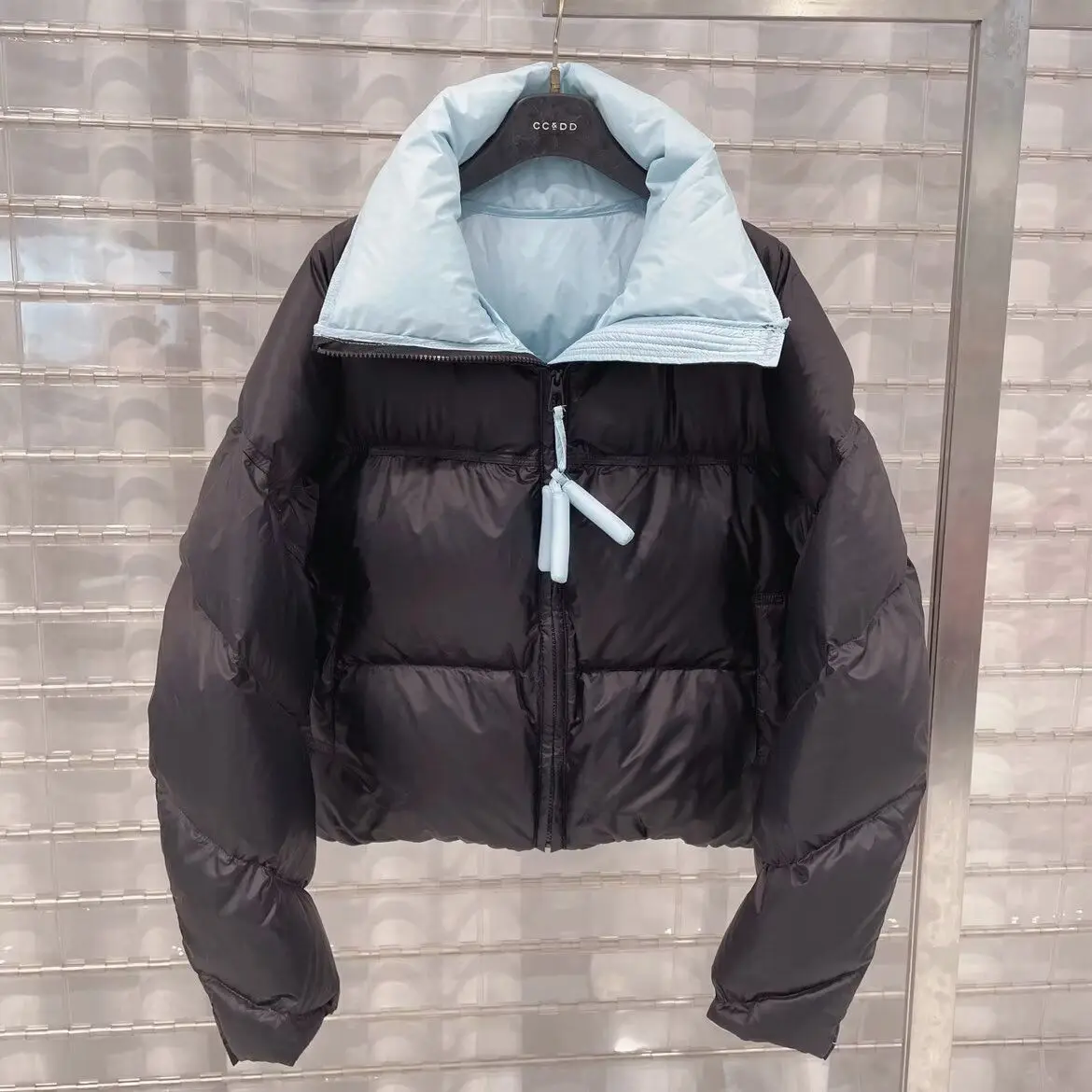 جديد 2024 ملابس خارجية عصرية غير رسمية للرجال من القطن للشتاء من Theened ملابس خارجية دافئة من Sle Spor ملابس خارجية عصرية طويلة مع سحاب للإغلاق