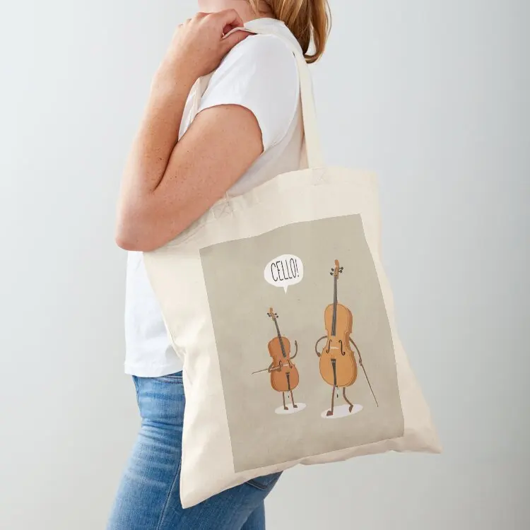 

Cello! Tote Bag shopping bag personalized tote bag tote men's free delivery bags