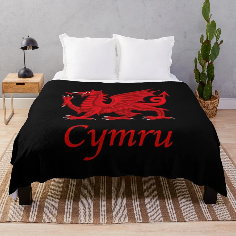 

Cymru - Wales Throw Blanket fuzzy blanket