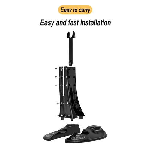 Imagen 2 del producto ENLEE-soporte de almacenamiento para bicicleta de montaña y carretera, soporte Vertical Universal, portátil, ajustable